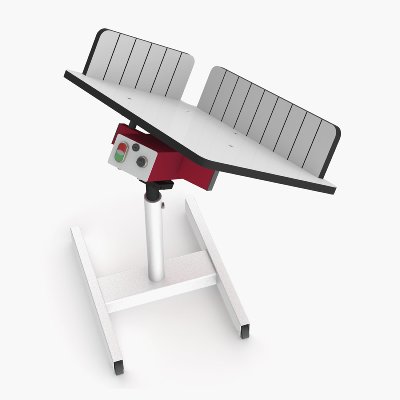 Automatischer Papierrüttler STAGO PR 432 S, inkl. höhenverstellbaren Standfuß, bis Papierformat DIN A2