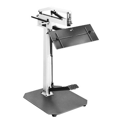 Manuelle Heftmaschine STAGO HM 18 BSS als Standmodell, fußbedient