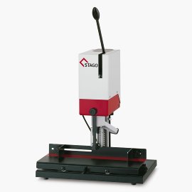 STAGO PB F Einspindel-Papierbohrmaschine mit Feststelltisch