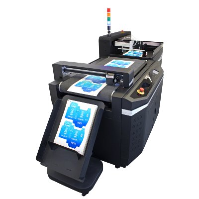 Intec ColorCut FB 9000 PRO – automatischer digitaler Stanz- und Flachbettschneider / Riller