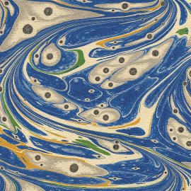 genuine french marbled paper