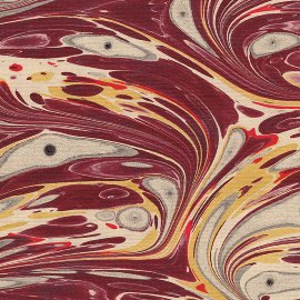 genuine french marbled paper