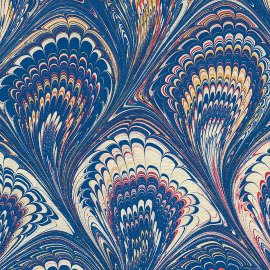 genuine french marbled paper