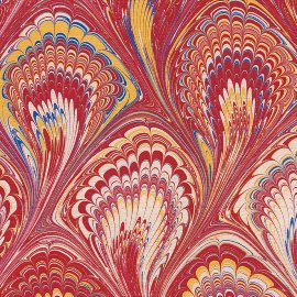 genuine french marbled paper