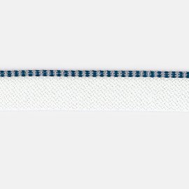 head band dark blue-white