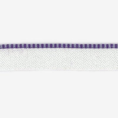 head band purple-white