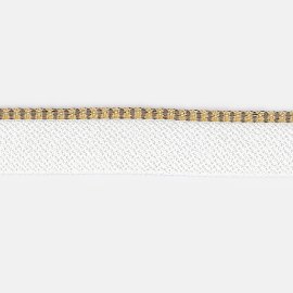 Kapitalband beige-gelb