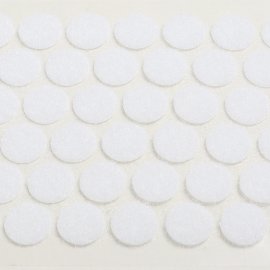 loop coin white, Ø 15 mm