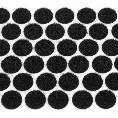 loop coin black, Ø 15 mm