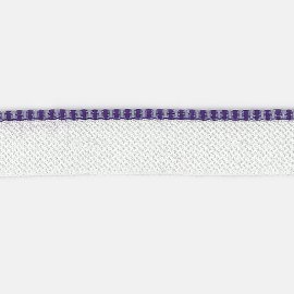 head band purple-white