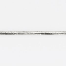 elastic cord silver