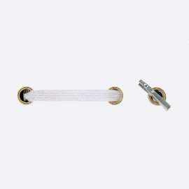 flat elastic cord white