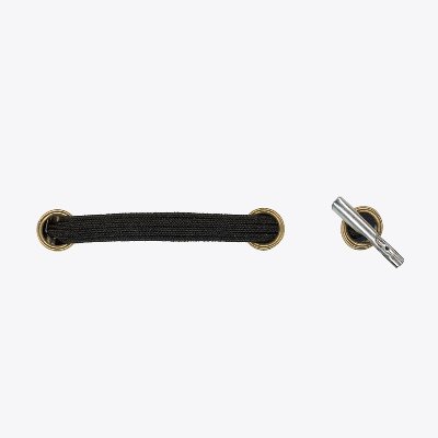 flat elastic cord black