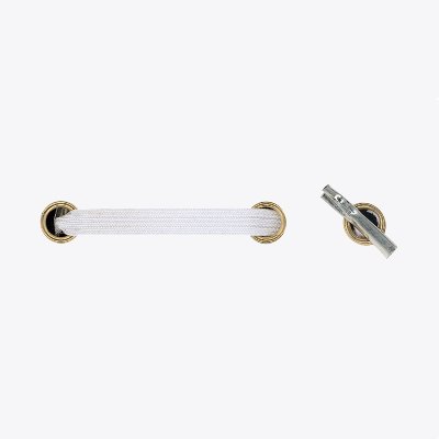 flat elastic cord white