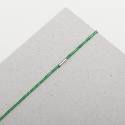 elastic cord green, 2 mm