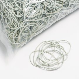 rubber bands white, Ø mm