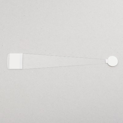 tipper with 2 glue dots