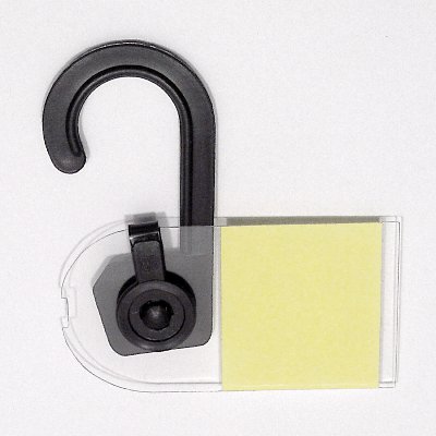 display hook, black