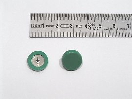 Plakatbutton, Ø mm, Kunststoff, grün