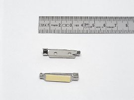 pin with self-adhesive back