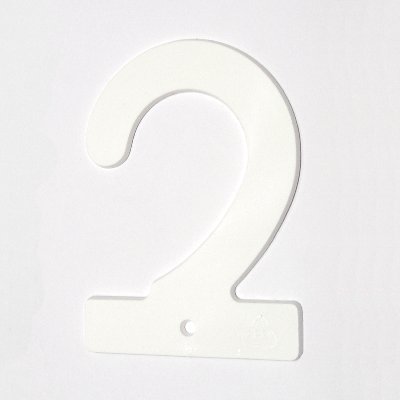 display hook, white