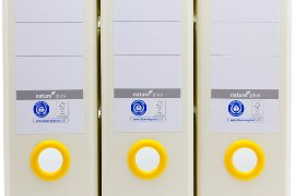 Greiflochringe, gelb, Kunststoff, Größe: Ø 23,5 mm