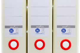 Greiflochringe, rot, Kunststoff, Größe: Ø 23,5 mm