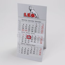 Datumsweiser, Größe , rot, Tischkalender, Blockausführung