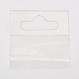 adhesive tab, transparent