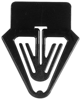 Datumsreiter, Fahne, schwarz, Größe: 25 mm / 40 mm