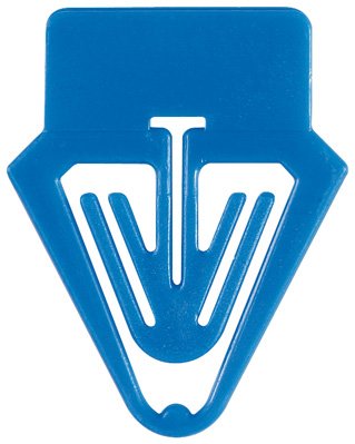 Datumsreiter, Fahne, blau, Größe: 25 mm / 40 mm
