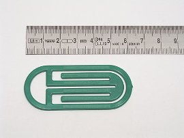Datumsreiter, Bogen, grün, Größe: mm / mm