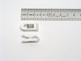 Datumsklammer (Multi Clip), weiß, Größe: mm x mm