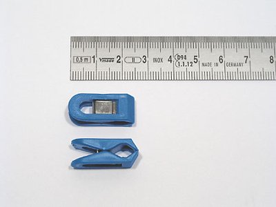 date clip, blue,