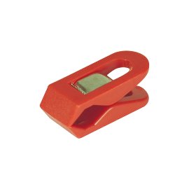 date clip, red,