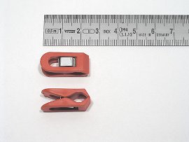 Datumsklammer (Multi Clip), rot, Größe: mm x mm