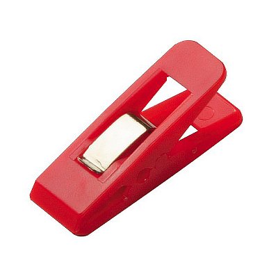 Datumsklammer (Multi Clip), rot, Größe: 50 mm x 15 mm
