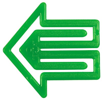 date indicator, arrow, green,