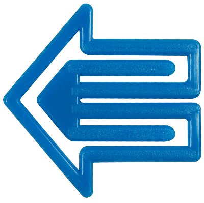 date indicator, arrow, blue,