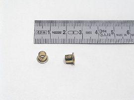 eyelet 25 1/2, brass-plated