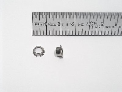 eyelet type 8E, nickel-plated