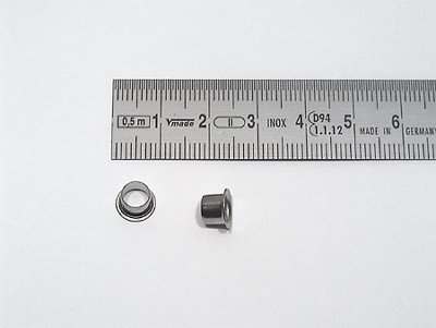 eyelet 8E5 long, nickel-plated