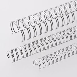 Renz Ring Wire silver matt A5 format pitch 3:1 