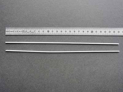 Kalenderschaft weiss 258mm