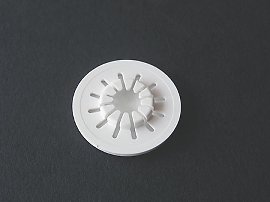 cd-star white, round