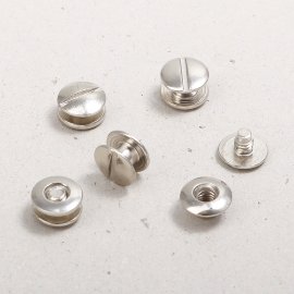 book binding screws , mm