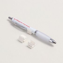 pen holder white, slim