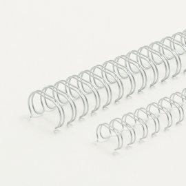 Economy Drahtringe, Ø = , mm, silber n.c., /" Teilung :, A