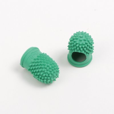 rubber finger green