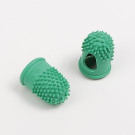 rubber finger green